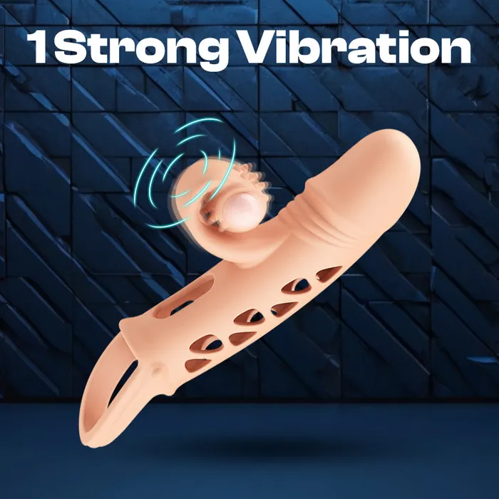 Male Sex Toys FRISKY BUSINESS SG Lonzo Passion Male Vibrating Penis Sleeve