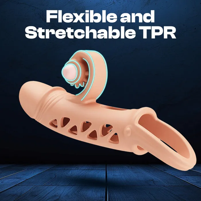 Male Sex Toys FRISKY BUSINESS SG Lonzo Passion Male Vibrating Penis Sleeve