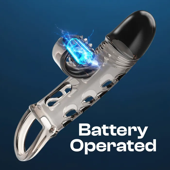 Male Sex Toys FRISKY BUSINESS SG Lonzo Passion Male Vibrating Penis Sleeve
