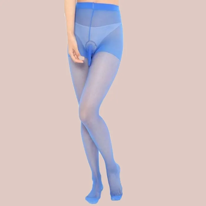 Male Sex Toys House Of Chastity Nylon Tights With Penis Pouch