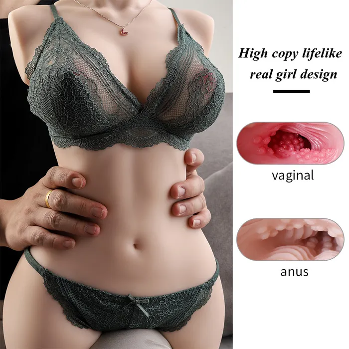 Male Sex Toys nastnova HeidiFor EU Customers 1916lb Realistic Torso Sex Toy with Pussy Ass Boobs