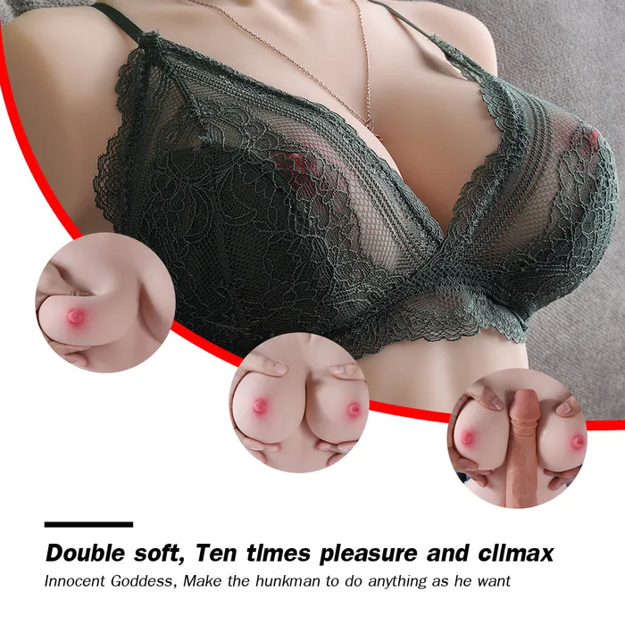 Male Sex Toys nastnova HeidiFor EU Customers 1916lb Realistic Torso Sex Toy with Pussy Ass Boobs
