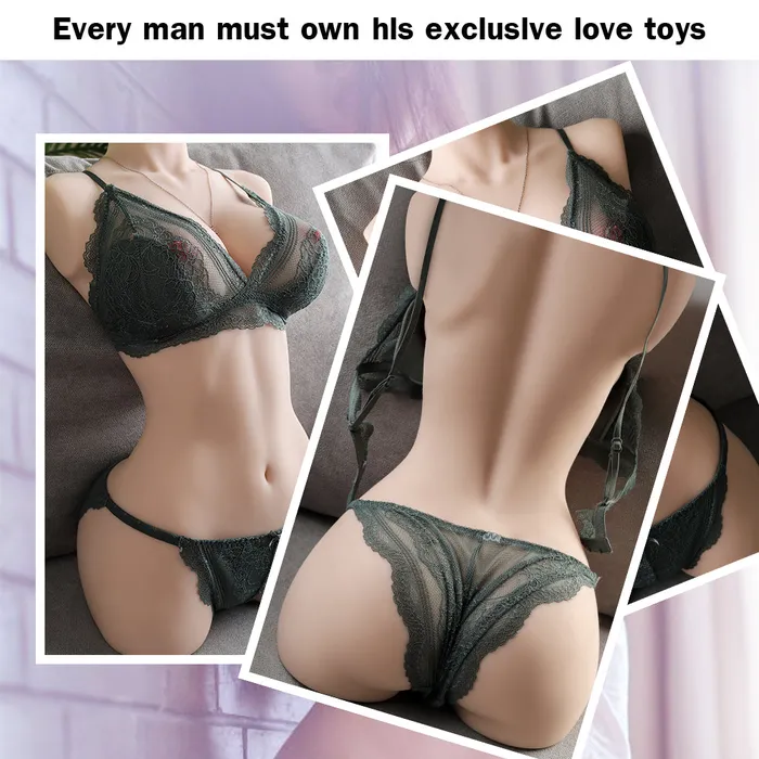 Male Sex Toys nastnova HeidiFor EU Customers 1916lb Realistic Torso Sex Toy with Pussy Ass Boobs