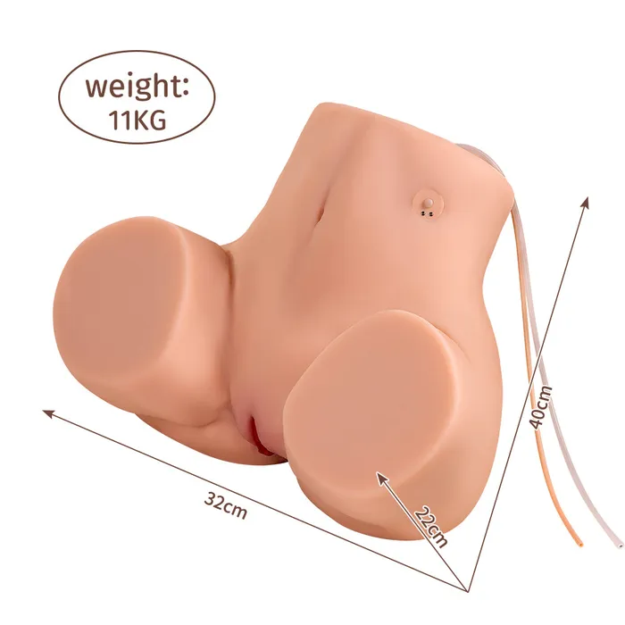Male Sex Toys nastnova Kenzie 2425lb Automatic Sucking Vibrating Sex Doll Butt