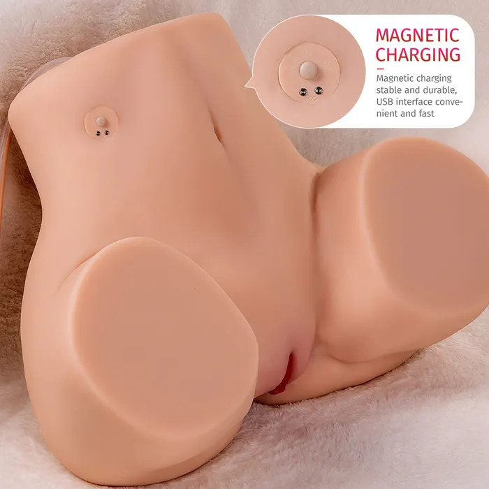 Male Sex Toys nastnova Kenzie 2425lb Automatic Sucking Vibrating Sex Doll Butt