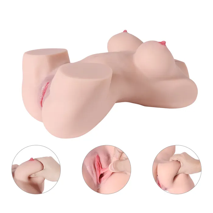 Male Sex Toys Safystyle Real Doll Realistic 3D Sex Doll Pussy Vagina Ass Male Pocket Pussy Masturbator Sexy Ass Toy For Men Masturbate Real Doll