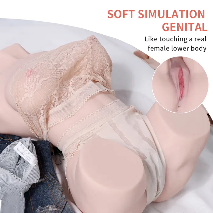 Male Sex Toys Safystyle Real Doll Realistic 3D Sex Doll Pussy Vagina Ass Male Pocket Pussy Masturbator Sexy Ass Toy For Men Masturbate Real Doll