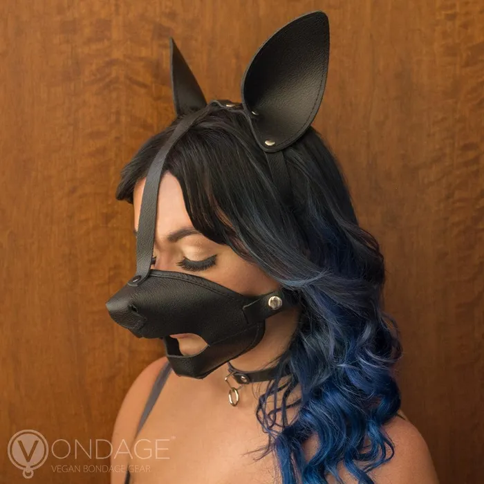 Male Sex Toys The Stockroom Vondage K9 Muzzle with Removable Ball Gag