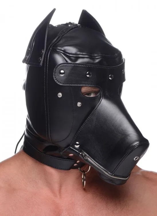 Master Series Male Sex Toys Master Series Muzzled Universal BDSM Hood