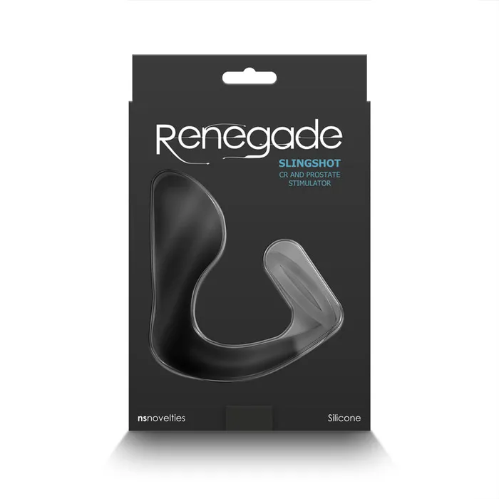 NS Novelties Anal Renegade Slingshot PSpot Simulator Black NS Novelties Anal Renegade Slingshot PSpot Simulator Black