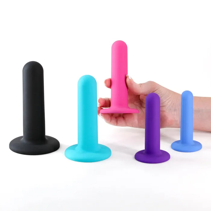 NS Novelties Female Sex Toys Colours Silicone Dilator Kit NS Novelties Female Sex Toys Colours Silicone Dilator Kit