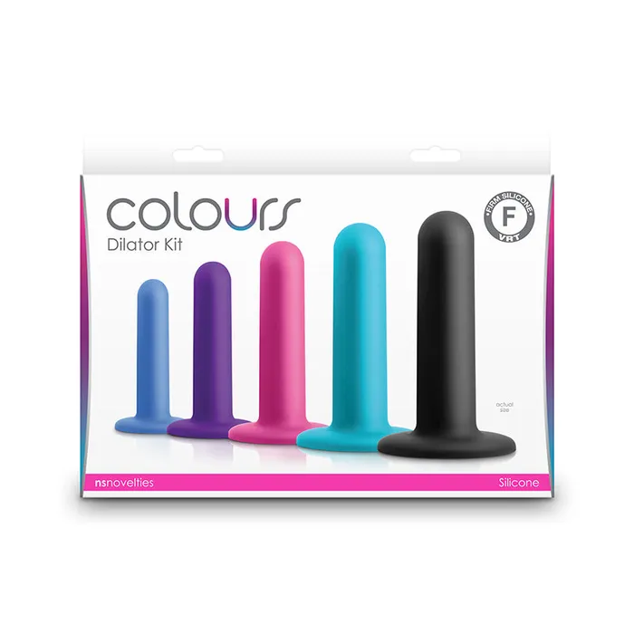NS Novelties Female Sex Toys Colours Silicone Dilator Kit NS Novelties Female Sex Toys Colours Silicone Dilator Kit