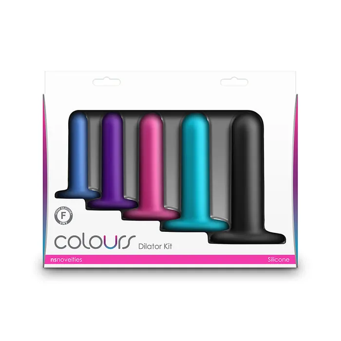 NS Novelties Female Sex Toys Colours Silicone Dilator Kit NS Novelties Female Sex Toys Colours Silicone Dilator Kit