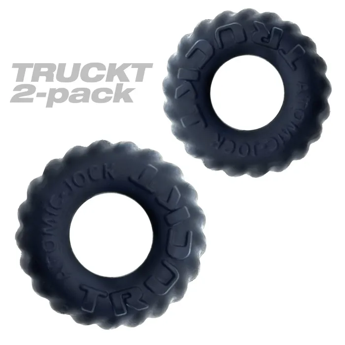 Oxballs Male Sex Toys Oxballs Truckt 2 Pack Cock Ring Special Edition Night Mixed Sizes