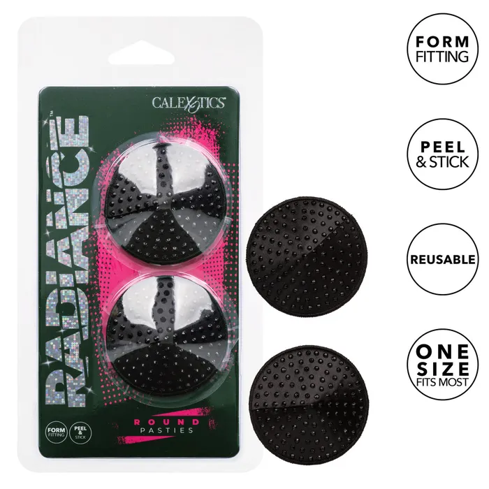 Radiance Round Pasties CalExotics Vibrators Radiance Round Pasties CalExotics Vibrators