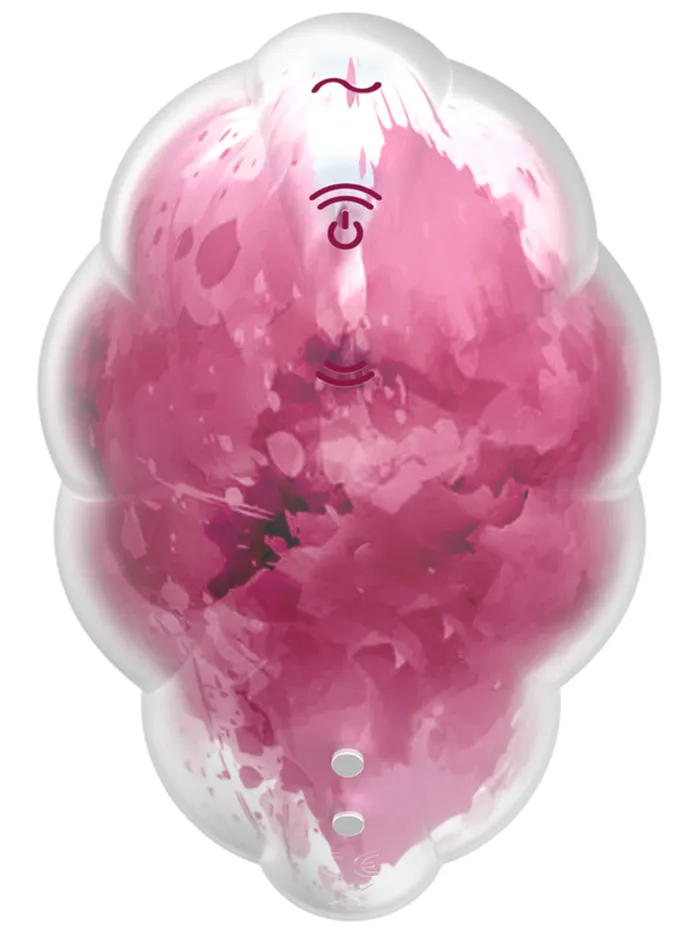 Satisfyer Cloud Dancer Rechargeable Vibrating Air Pulse Stimulator Red Print Windsor Wholesale Vibrators