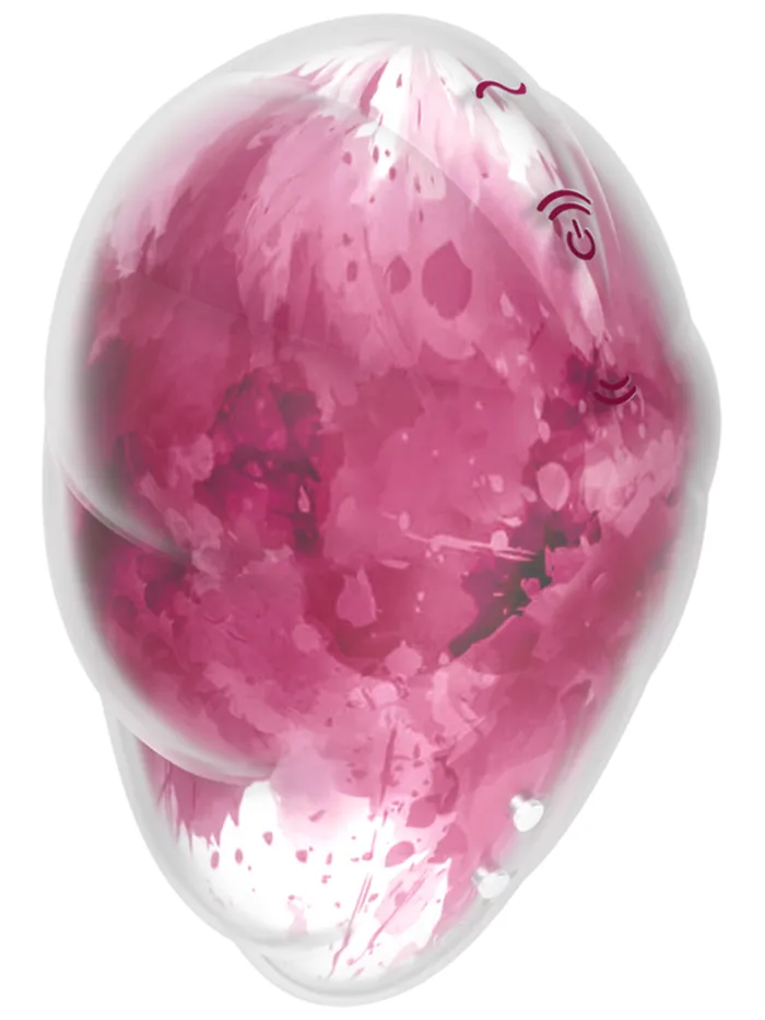 Satisfyer Cloud Dancer Rechargeable Vibrating Air Pulse Stimulator Red Print Windsor Wholesale Vibrators