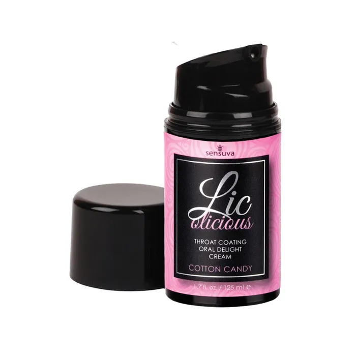 Sensuva LICOLICIOUS Oral Delight Cream Cotton Candy Sensuva ON Dildos