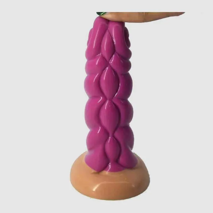 Silicone 6 Crooked Horn Dildo FAAK Dildos