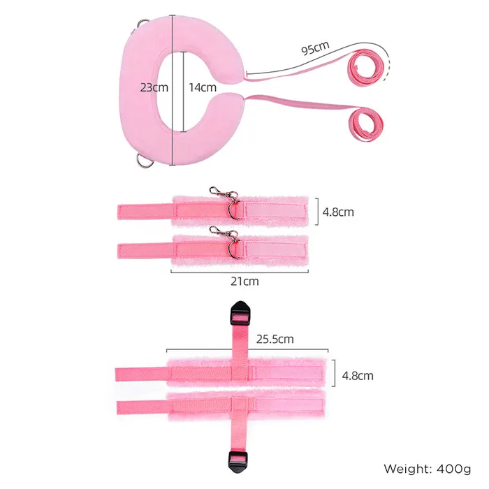 Snuggle Straddle Kit BDSM Bondage Strap FRISKY BUSINESS SG Couples