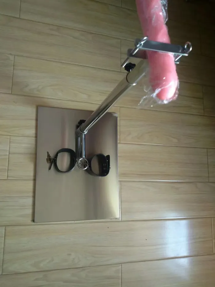 Standing Restraint Cock and Ball Torture Shelf BallbustingToyscom Male Sex Toys