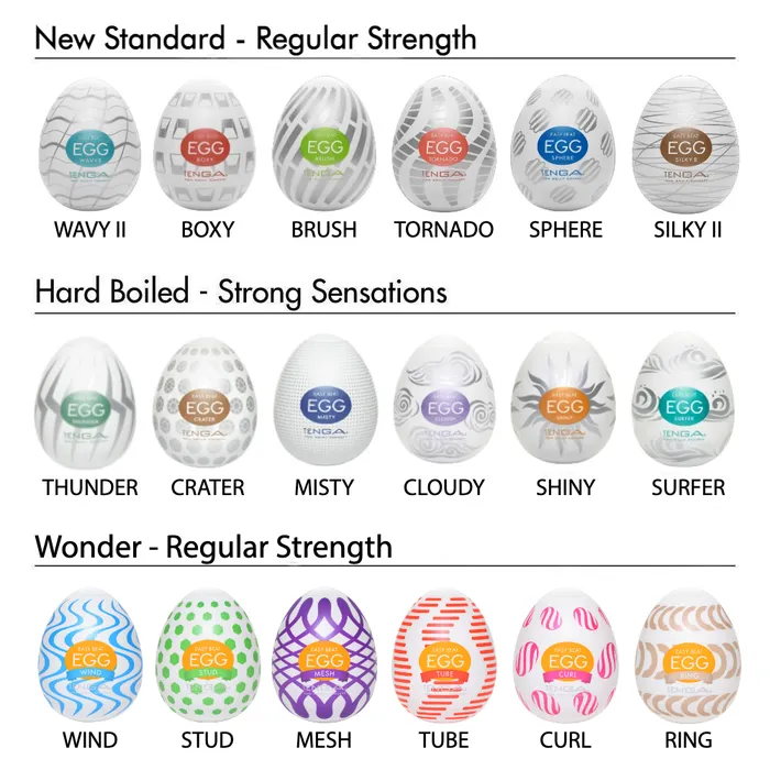 Sugar and Sas Male Sex Toys Tenga Egg Masturbator BRUSH