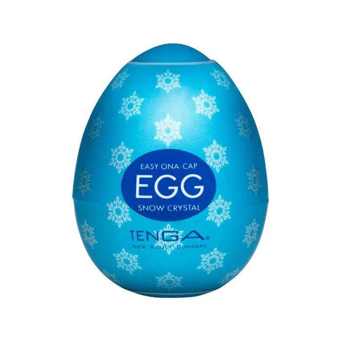 Tenga Male Sex Toys Tenga EGG Snow Crystal Masturbator