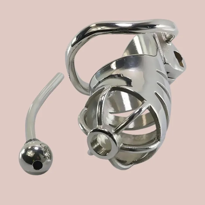 The JJ Metal Chastity Device House of Chastity Male Sex Toys