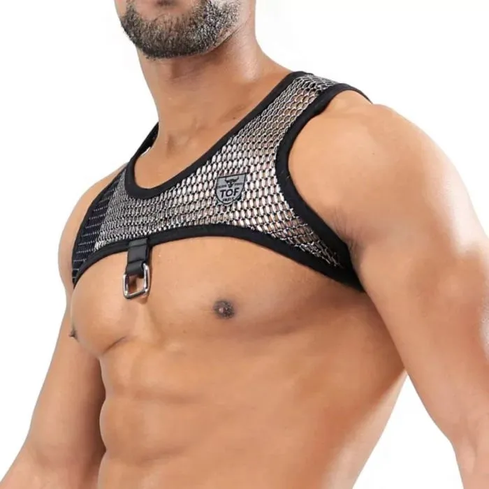TOF Paris TOF Paris Roman Harness BlackSilver Anal