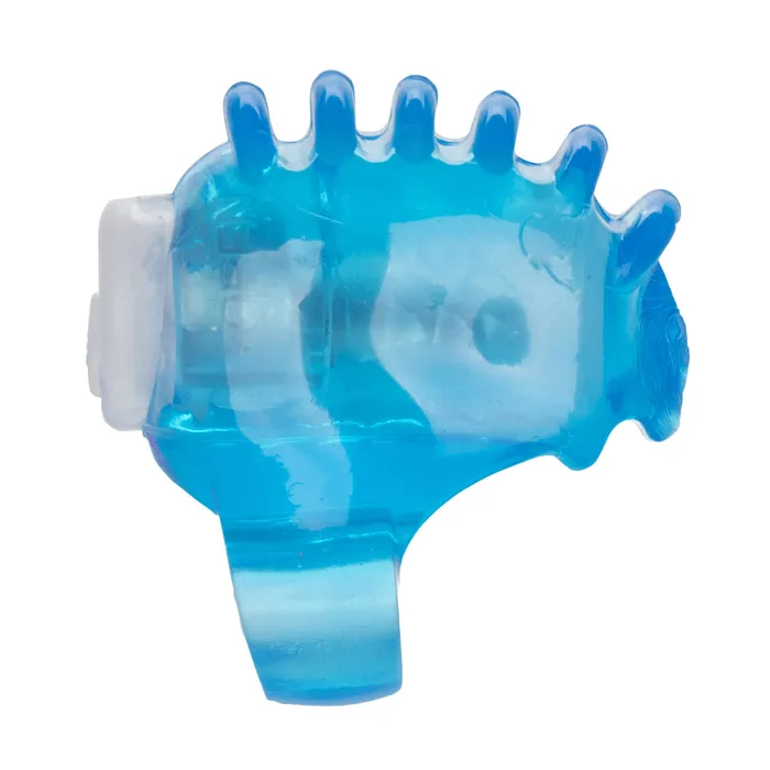 Vibrators CalExotics Foil Pack Vibrating Finger Teaser Blue