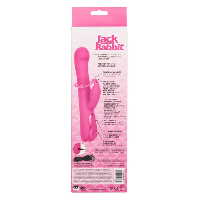 Vibrators CalExotics Jack Rabbit Elite Beaded G Rabbit Vibe Vibrators CalExotics Jack Rabbit Elite Beaded G Rabbit Vibe