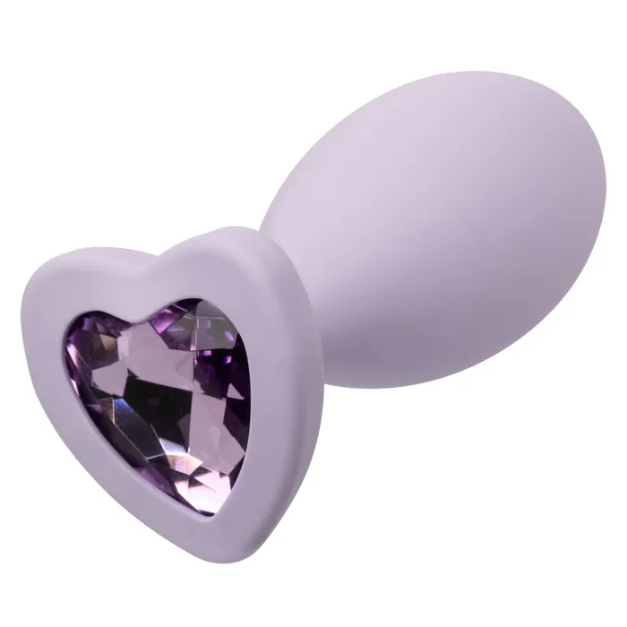 Vibrators First Time Love Crystal Booty Duo Purple CalExotics Vibrators First Time Love Crystal Booty Duo Purple CalExotics