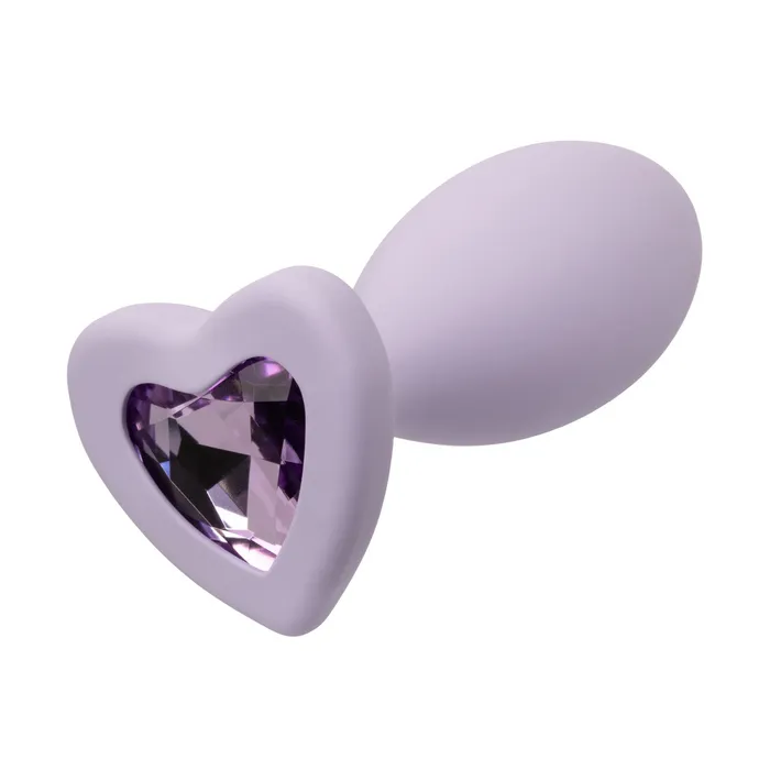 Vibrators First Time Love Crystal Booty Duo Purple CalExotics Vibrators First Time Love Crystal Booty Duo Purple CalExotics
