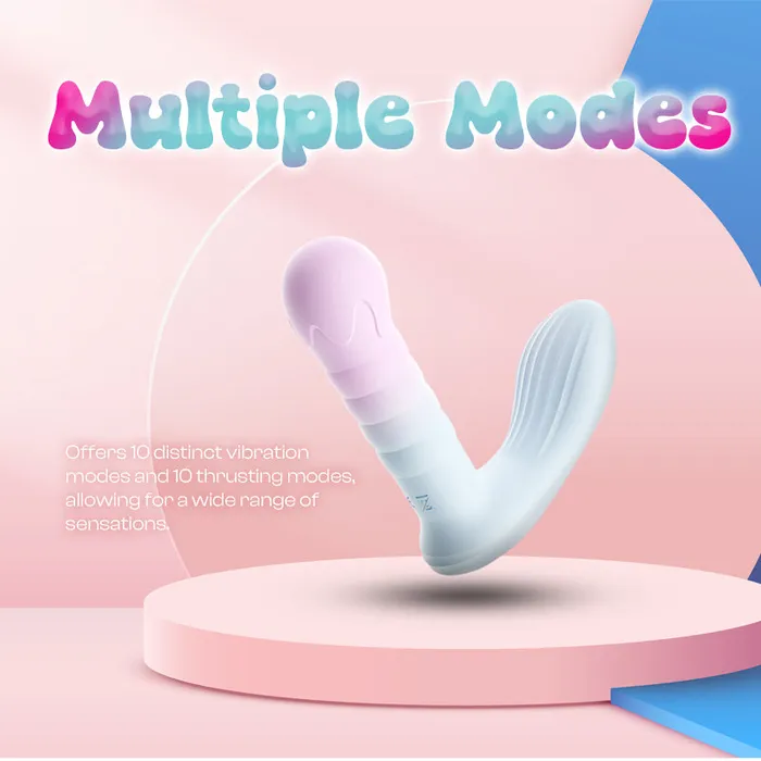 Vibrators FRISKY BUSINESS SG Sky blush Swirl Wearable Vibrator