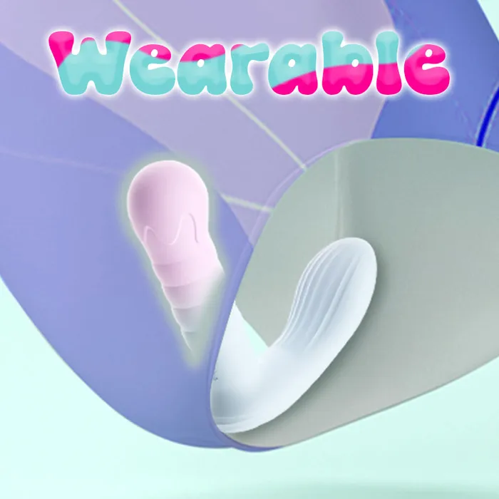 Vibrators FRISKY BUSINESS SG Sky blush Swirl Wearable Vibrator