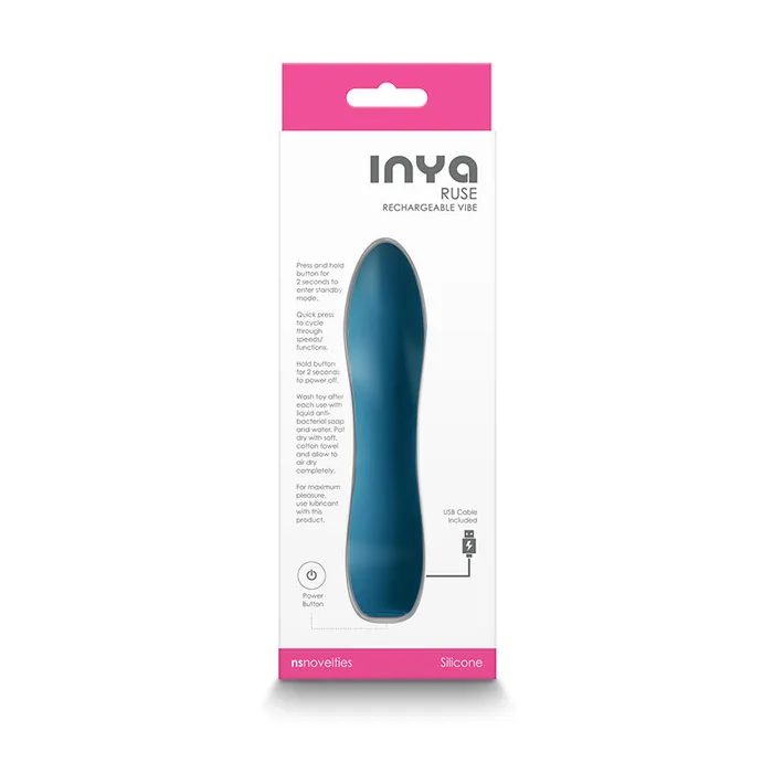 Vibrators NS Novelties INYA Ruse Vibe Dark Teal