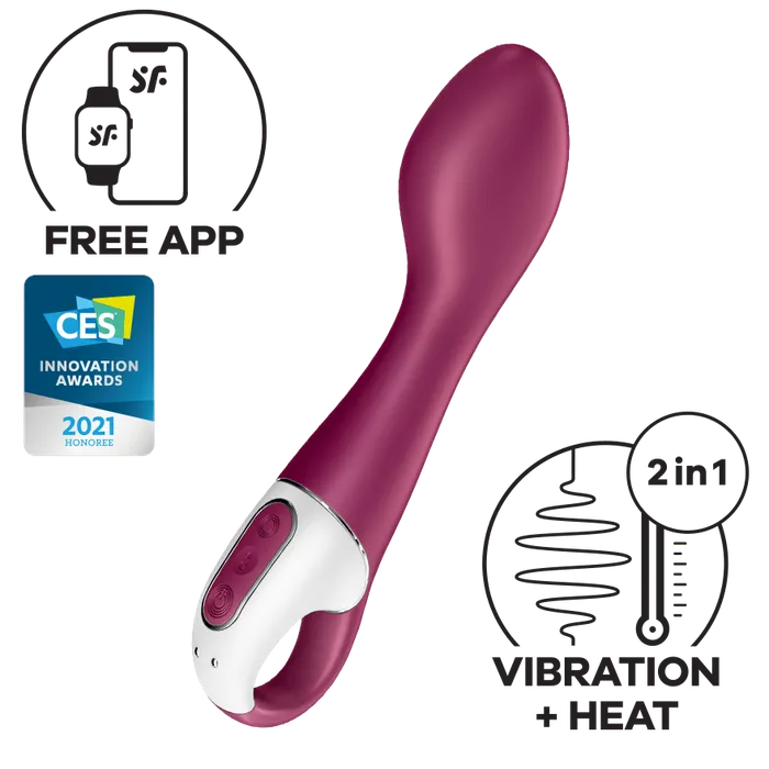 Vibrators Satisfyer Satisfyer Hot Spot Connect App Vibrator
