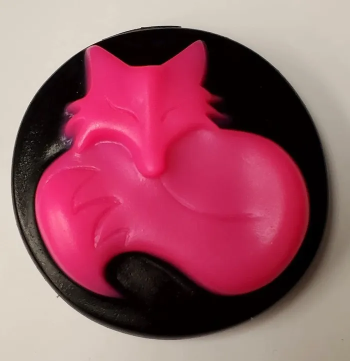 Vixen Creations LIMITED EDITION Saddle What the Fox Pink and Black Vibrators