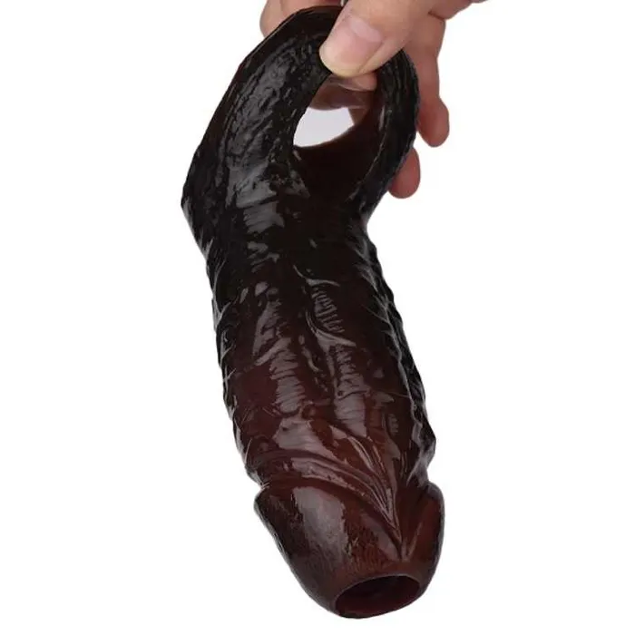 WATCH VIDEO Penis sleeves Black Penis Sleeves S8103 Black Safystyle Anal