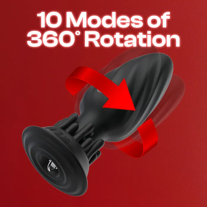 Wick Swirl Rotating Butt Plug with APP Control FRISKY BUSINESS SG Male Sex Toys