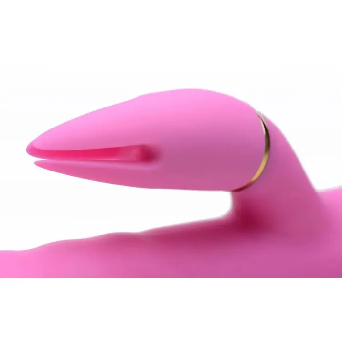 10x Versathrust Vibrating And Thrusting Silicone Rabbit With 3 Attachments inmi Vibrators 10x Versathrust Vibrating And Thrusting Silicone Rabbit With 3 Attachments inmi Vibrators