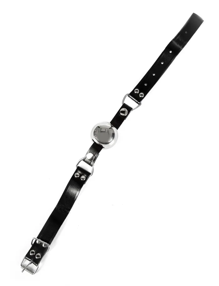 50mm Ball Gag with Leather Strap HonourSkintwocom Male Sex Toys 50mm Ball Gag with Leather Strap HonourSkintwocom Male Sex Toys