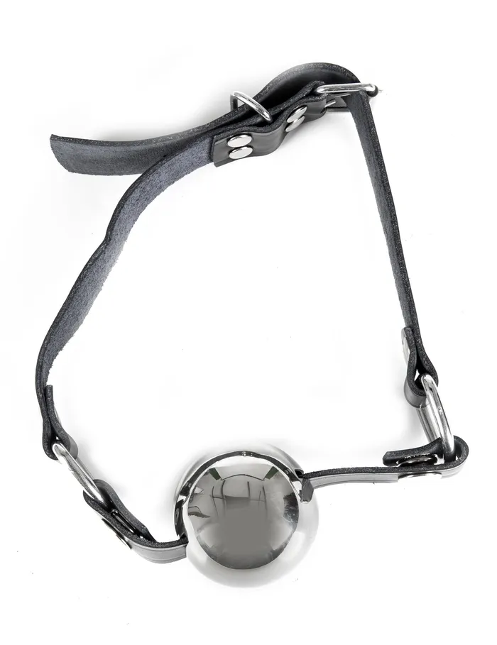 50mm Ball Gag with Leather Strap HonourSkintwocom Male Sex Toys 50mm Ball Gag with Leather Strap HonourSkintwocom Male Sex Toys
