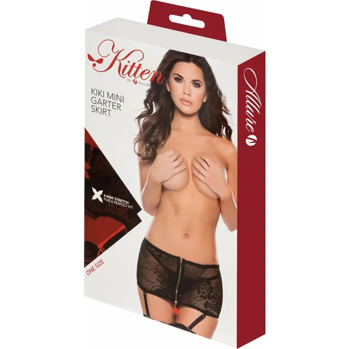 Allure Kitten Kiki Mini Garter Skirt One Size Allure Female Sex Toys