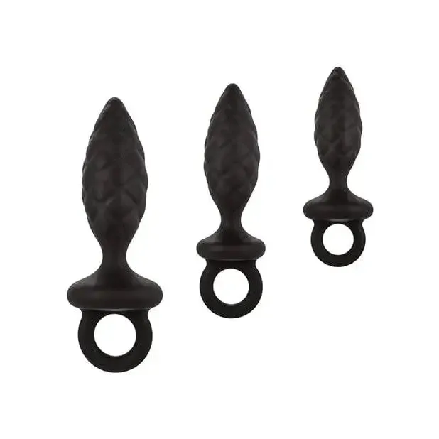 Anal CalExotics Silicone Anal Probe Kit Black