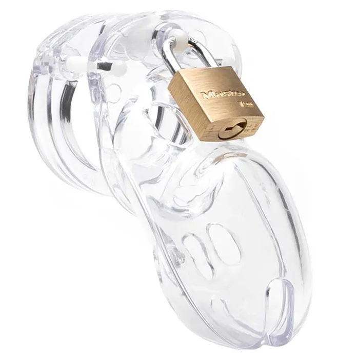 Anal CB3000 Clear Male Chastity Device in 3 Inch CBX