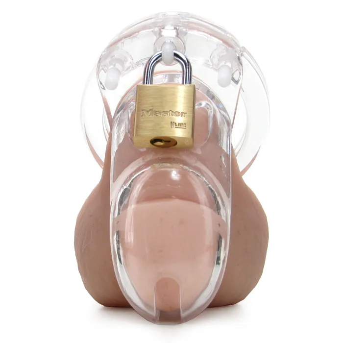 Anal CB3000 Clear Male Chastity Device in 3 Inch CBX