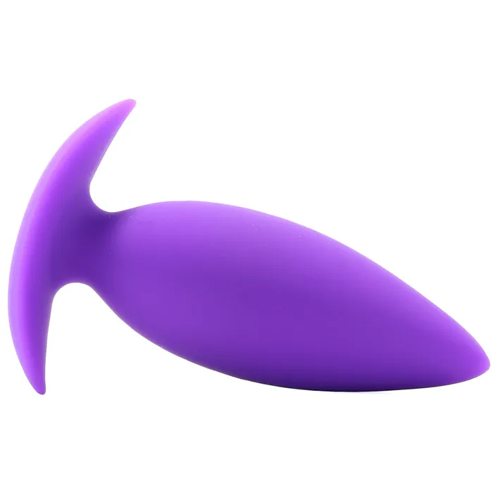 Anal Inya Spade Medium Silicone Butt Plug in Purple ns novelties