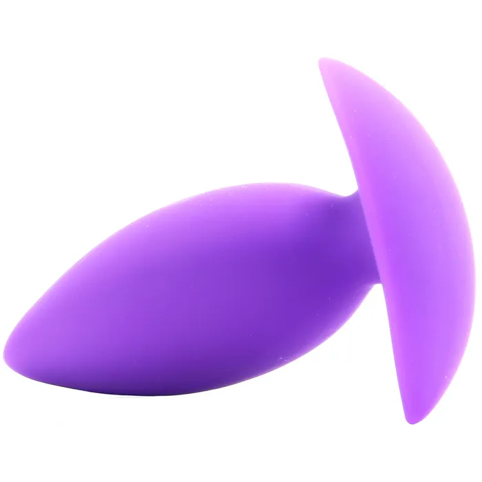 Anal Inya Spade Medium Silicone Butt Plug in Purple ns novelties