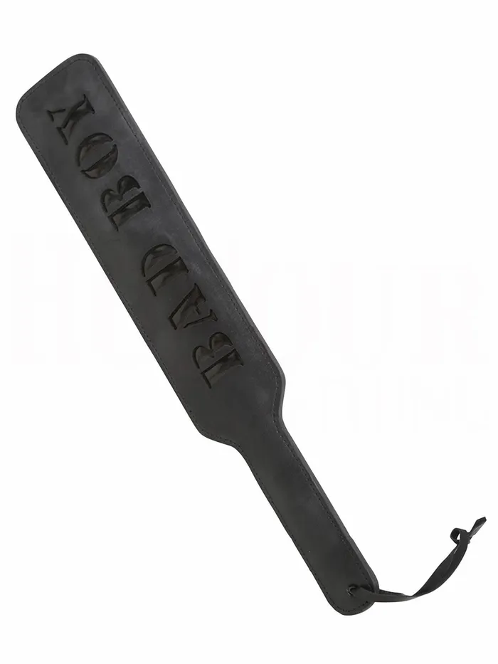 Anal Large Bad Boy Paddle Black HonourSkintwocom